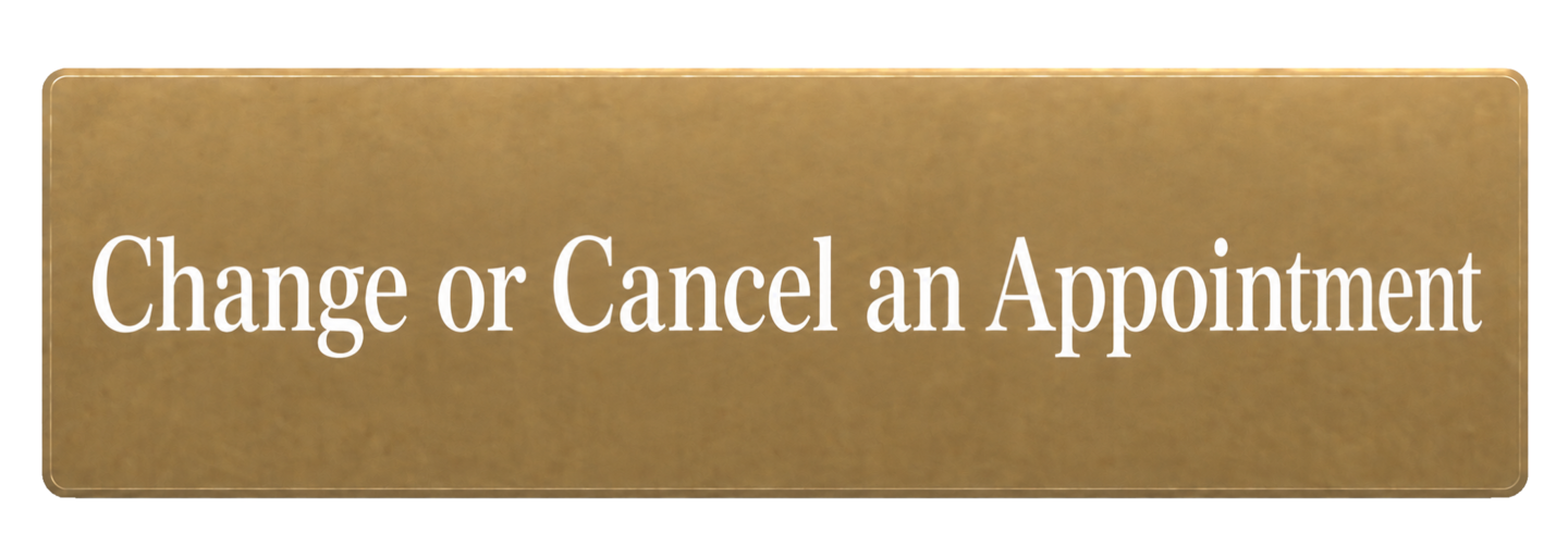 Change or cancel an Appointment